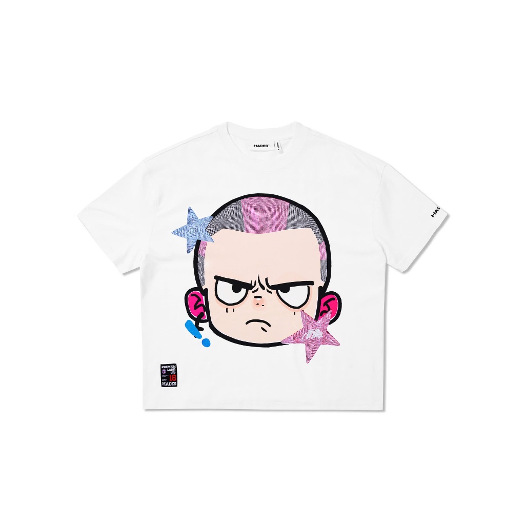 Ảnh HADES Angry Mood Tee - HADES Brand chính hãng Áo thun tay lỡ cotton unisex 1
