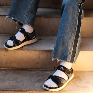 [ZX 001] Giày Sandal Nam Nữ Unisex, Quai Ngang Streetstyle, Năng Động Cá Tính Đế Êm Đi Học Đi Chơi