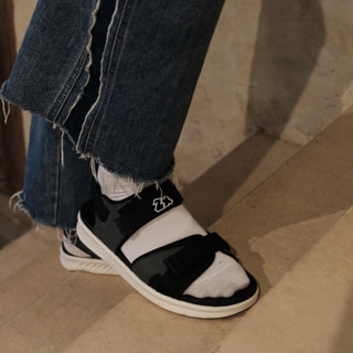 [ZX 001] Giày Sandal Nam Nữ Unisex, Quai Ngang Streetstyle, Năng Động Cá Tính Đế Êm Đi Học Đi Chơi