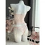 CS2 Bodysuit ren đính nơ xinh có GỌNG kèm ĐỆM LÓT, đồ cosplay hoạ tiết kèm dây kẹp tất CS2