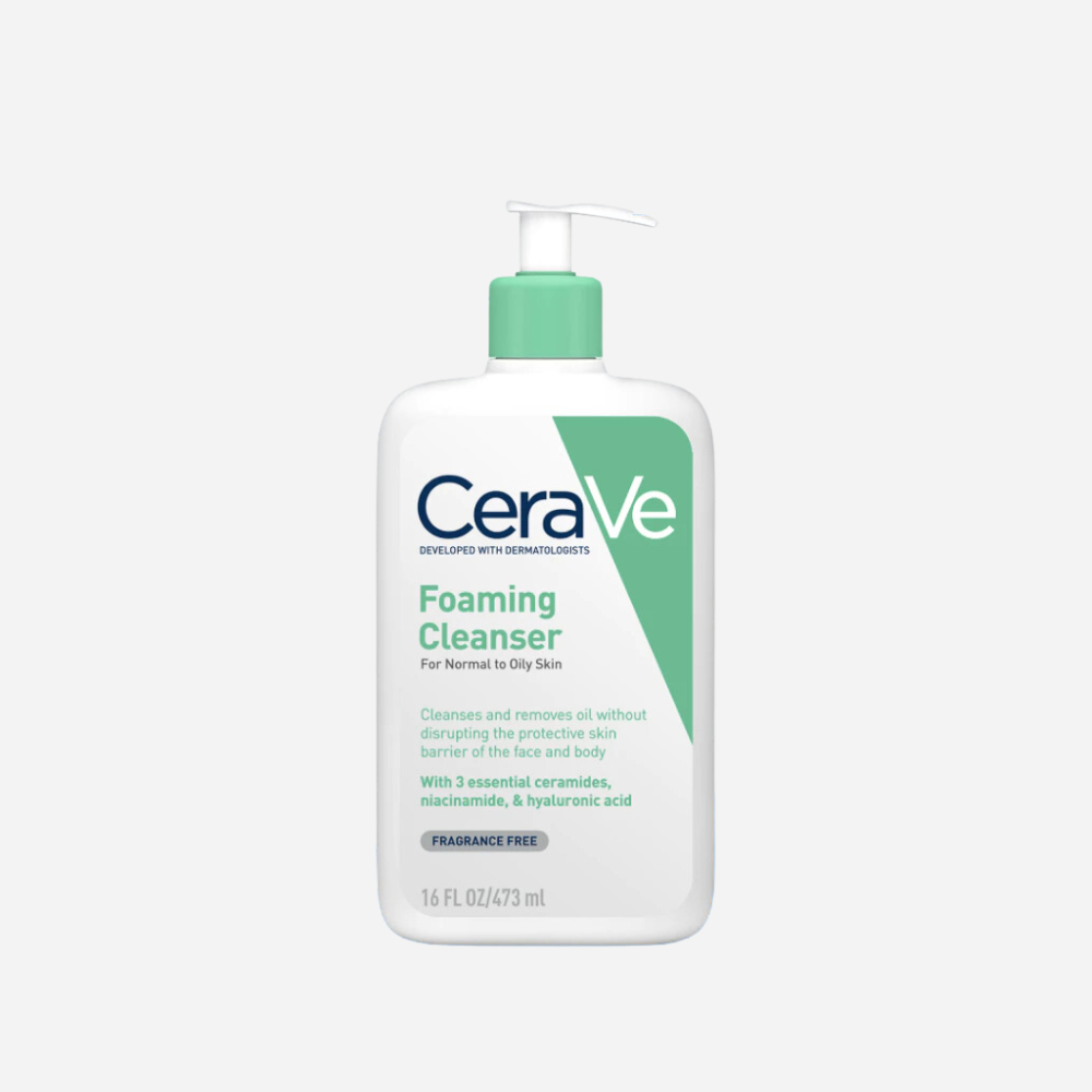 Ảnh Sữa rửa mặt giúp sạch sâu dành cho da dầu CeraVe Foaming Cleanser 88ml/236ml/473ml 2