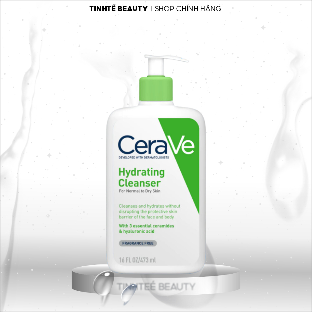 Ảnh Sữa rửa mặt Cerave dành cho da dầu | da nhạy cảm | da khô 88ml/236ml/473ml 2