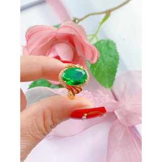 Nhẫn Đá Sapphire Cao Cấp Sang Trọng và Quyến Rũ danh cho Nam nữ người đứng tuổi
