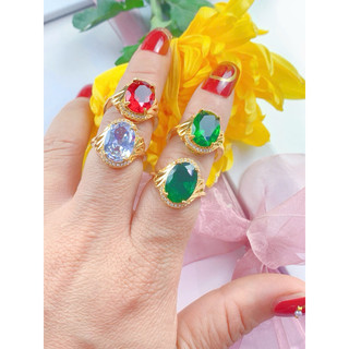 Nhẫn Đá Sapphire Cao Cấp Sang Trọng và Quyến Rũ danh cho Nam nữ người đứng tuổi