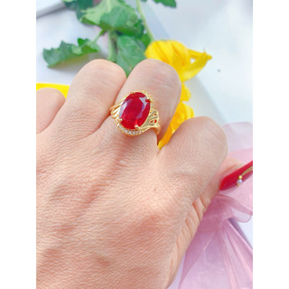 Nhẫn Đá Sapphire Cao Cấp Sang Trọng và Quyến Rũ danh cho Nam nữ người đứng tuổi