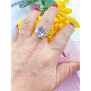 Nhẫn Đá Sapphire Cao Cấp Sang Trọng và Quyến Rũ danh cho Nam nữ người đứng tuổi