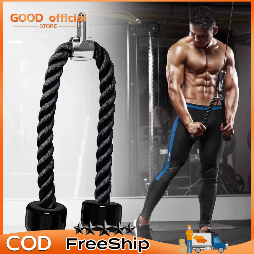Dây Cáp Tricep Rope Bicep Hỗ Trợ Tập GYM Đầy Đủ Nhóm Cơ Tay Sau, Tay ...