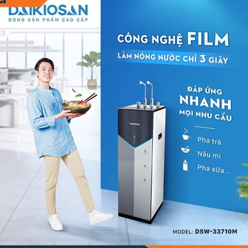 Máy lọc nước Daikiosan X-Guard Luxury nóng nguội lạnh DSW-33710M, Máy biến đổi nước Daikiosan DN068