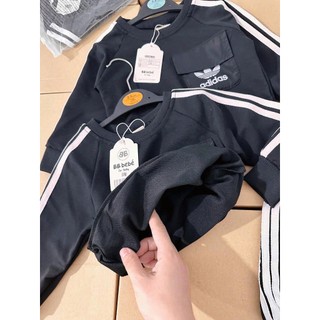 Bộ Áo khoác+Quần_Set A.didas bé trai bé gái phối túi vải gió (Shop yêu thích)