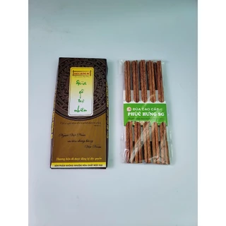 Hộp 10 đôi đũa dừa Phúc Hưng Phát cao cấp- Gỗ dừa tự nhiên không nhuộm hoá chất an toàn khi sử dụng