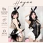 CP29 Cosplay Jumsuite thỏ dây đan ren bèo tôn dáng hở lưng quyến rũ gợi cảm CP29