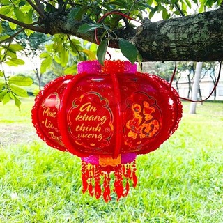 Đèn Lồng Điện,Cầu Điện Xoay 360 Kết Hợp Đèn Led, Đèn Lồng led xoay 3D trang trí Tết Chữ Nổi tiếng việt