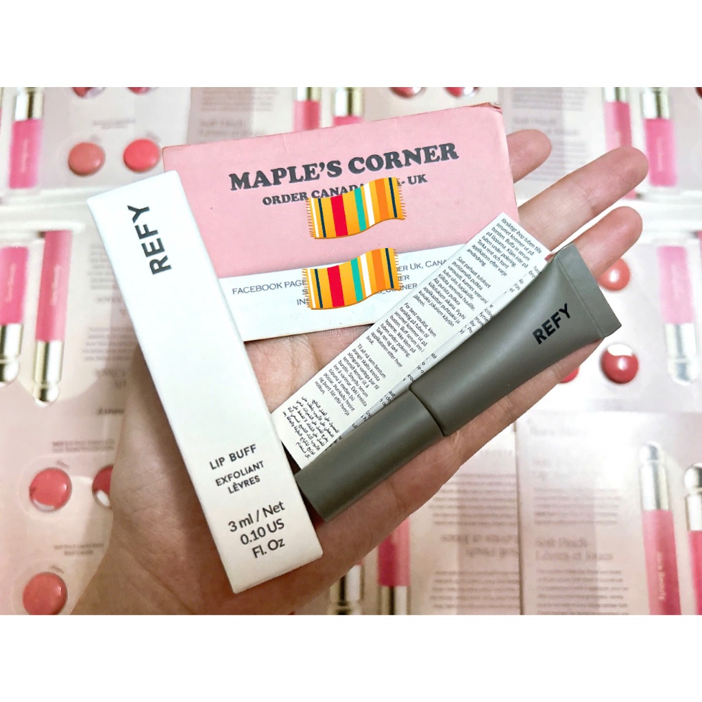 Serum dưỡng môi Refy Lip Buff Prep Scrub 3ml | Shopee Việt Nam