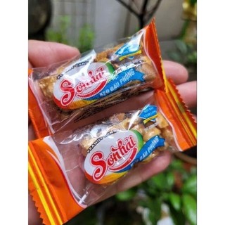 Ăn vặt kẹo đậu phộng thèo lèo,kẹo mè đen Sơn Hải  đặc biệt thơm ngon,giòn,xốp,béo,không cứng,cả nhà đều thích.