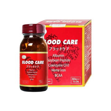 [CHÍNH HÃNG] Viên Uống Blood Care Jpanwell Hỗ Trợ Bổ Máu, Tái Tạo Máu, Tăng Lượng Máu Trong Cơ Thể 60 Viên