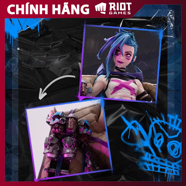 (Đặt trước) Mô Hình Arcane Champion Jinx 1/7 Scale Statue [CHÍNH HÃNG ...