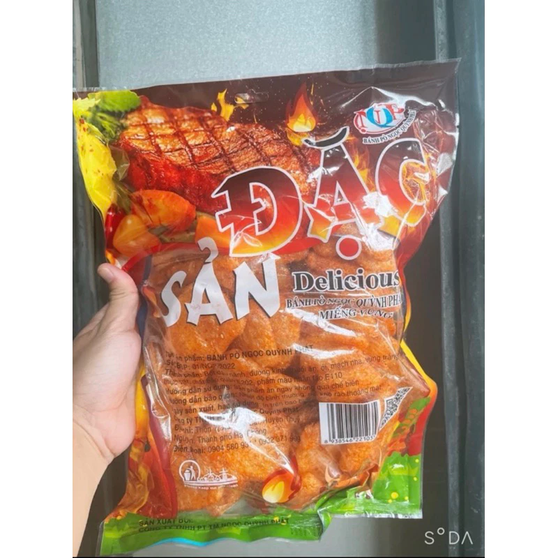 Bánh pò Đặc Sản miếng vừng Ngọc Quỳnh Phát loại gói 320g+-2g