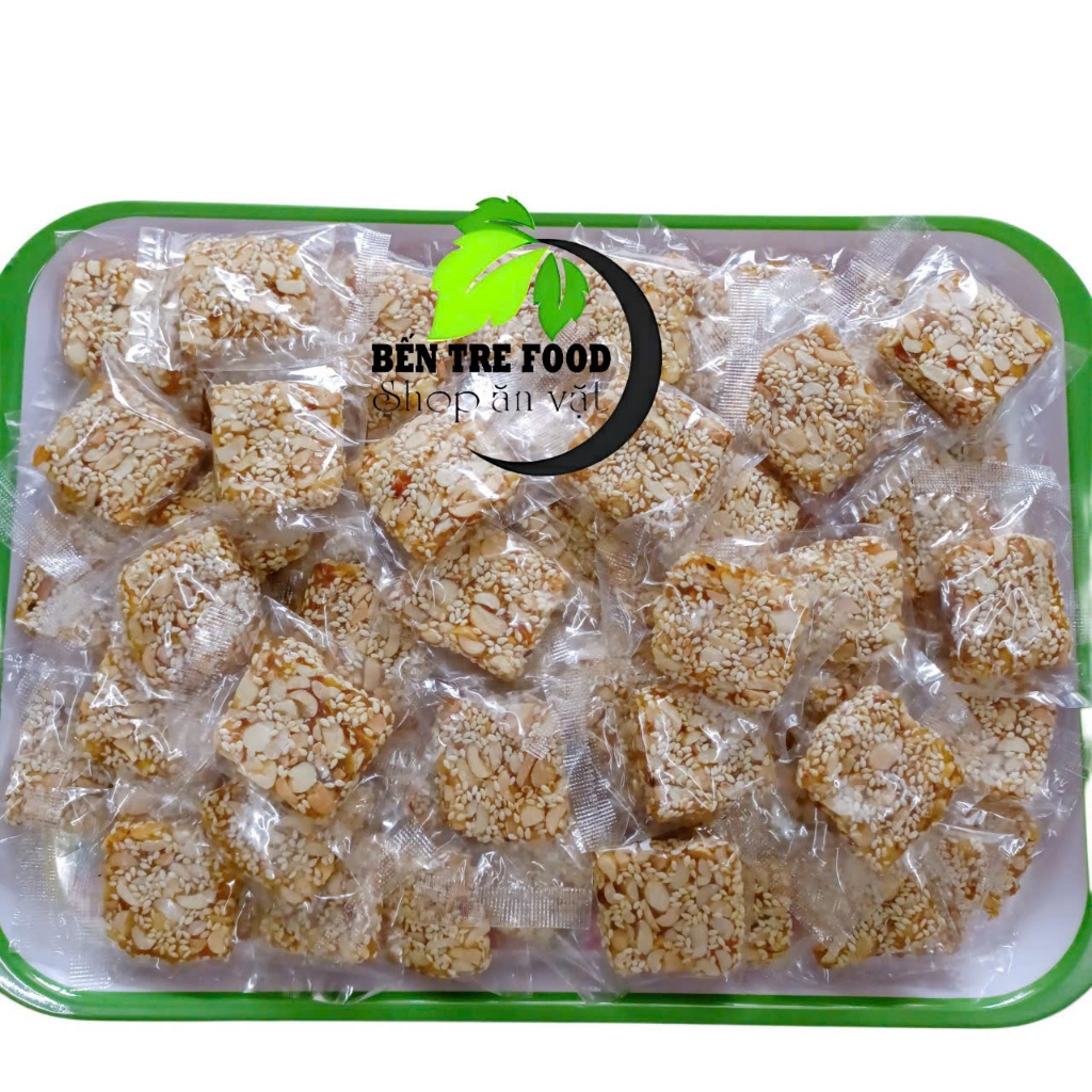 Kẹo mè xửng mềm dẻo giòn béo đậu thơm mè Bến Tre