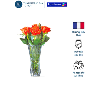 Lọ hoa 17cm thủy tinh cao cấp Pháp Luminarc – Pricier – 4019 | Thái Dương Gia