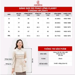 Áo Phao Nữ 𝐂𝐀𝐑𝐃𝐈𝐍𝐀 Chần Bông Nhật Bản Cao Cấp Dáng Dài Siêu Nhẹ Siêu Ấm 4PLF04
