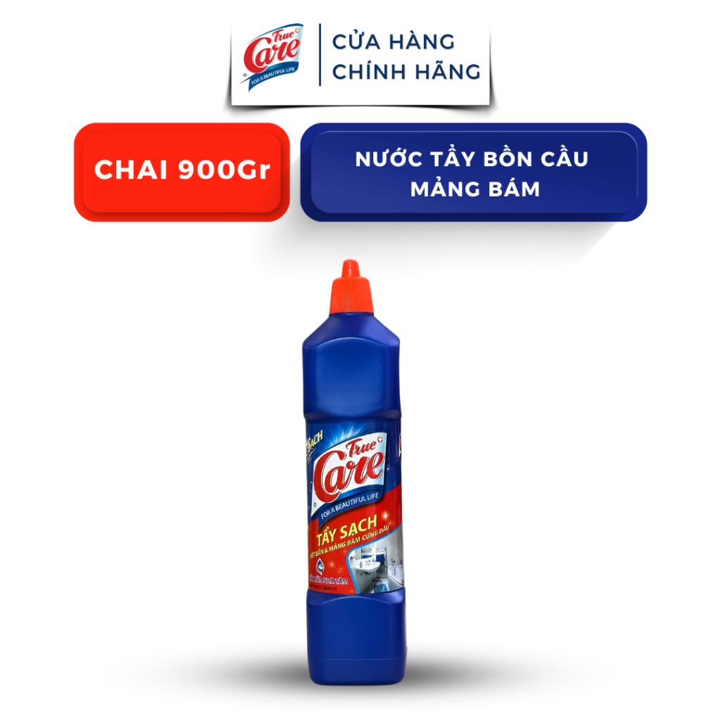 Nước Tẩy Rửa Nhà Tắm Siêu Sạch True Care 900gr