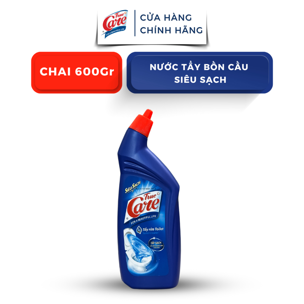 Nước Tẩy Rửa Bồn Cầu True Care 600gr