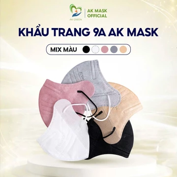 Thùng 300 Chiếc Khẩu Trang 9A TM Nami, Khẩu Trang Thế Hệ Mới Vừa Hết Khuôn Mặt, Khẩu Trang 4 Lớp