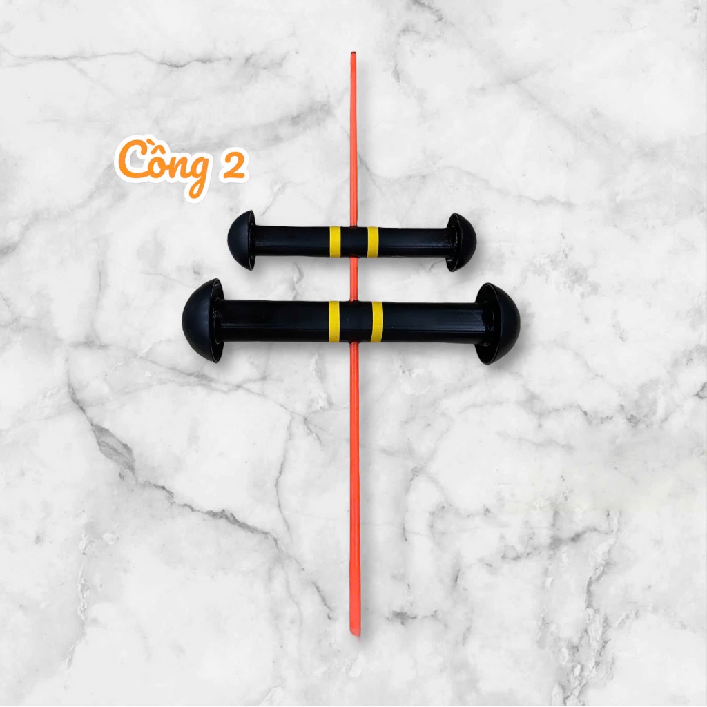 sáo nhựa cồng 2 d8-d34 siêu nhẹ chống đâm bổ cho diều 50cm đến 2m