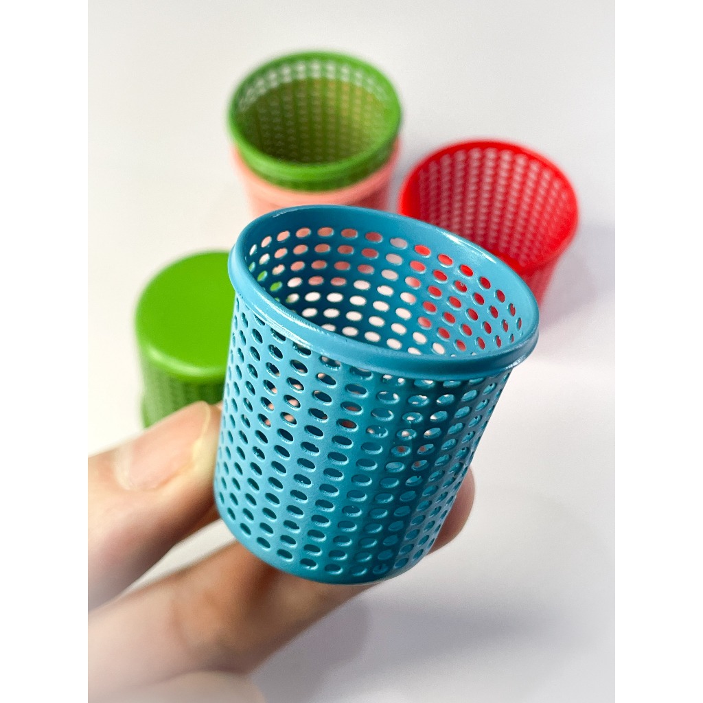 Mô hình sọt rác nhựa mini - Nhiều màu sắc - trang trí cho nhà búp bê ...
