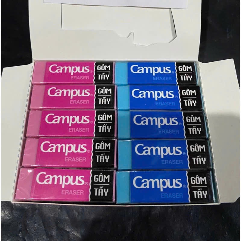 Tẩy Campus màu sắc , màu trắng ER-STA-30
