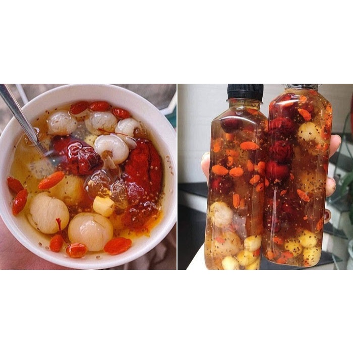 1KG TÁO ĐỎ TÂN CƯƠNG  - nongsangiasi táo tàu loại ngon ngọt dùng nấu chè dưỡng nhan, nấu trà thảo mộc, táo đỏ giá sỉ