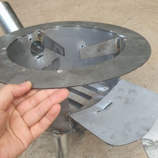 Bếp củi thông minh, bếp củi siêu tiết kiệm nhiên liệu, Bếp đa chức năng 4in1