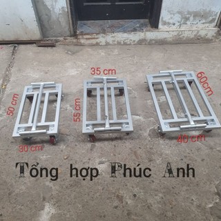 Xe kéo hàng gấp gọn, siêu tiện lợi , xe di chuyển hàng hóa có tay rút ngắn dài ( Nhiều kích cỡ)