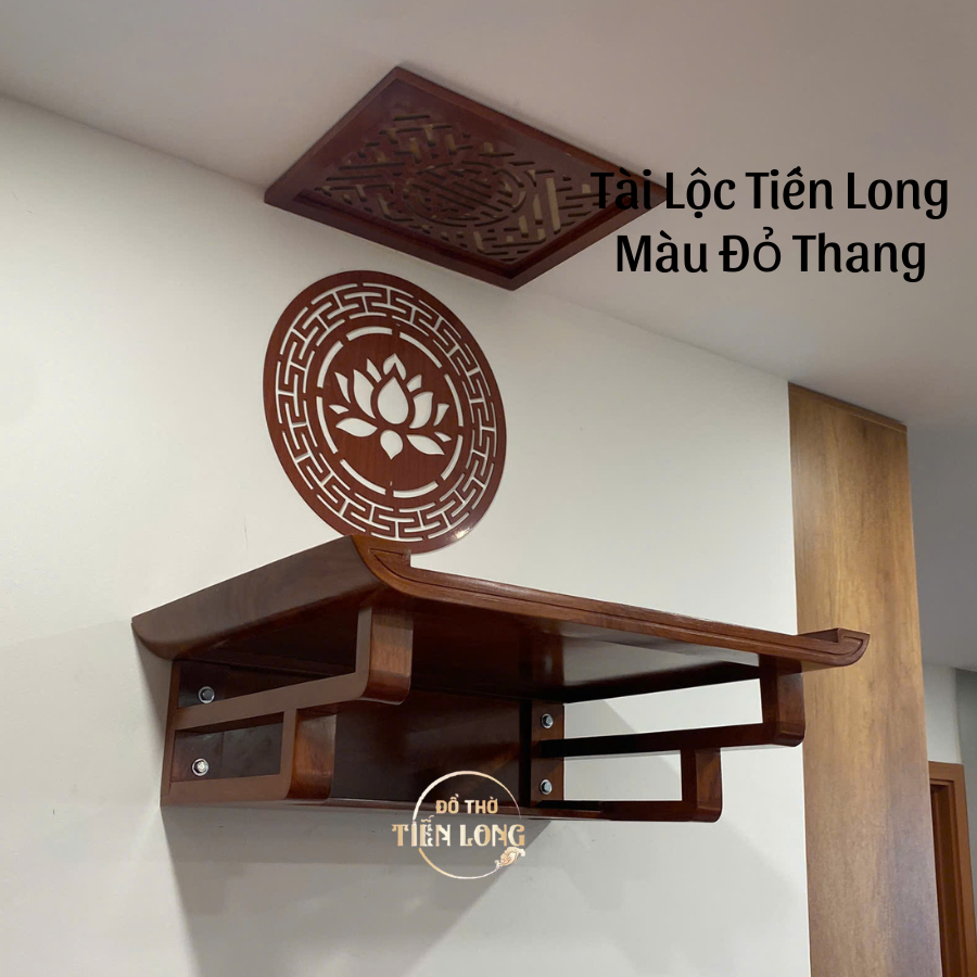 Bàn Thờ Treo Tường: Giải Pháp Tiết Kiệm Không Gian Cho Gia Đình - Đồ Thờ Tiến Long