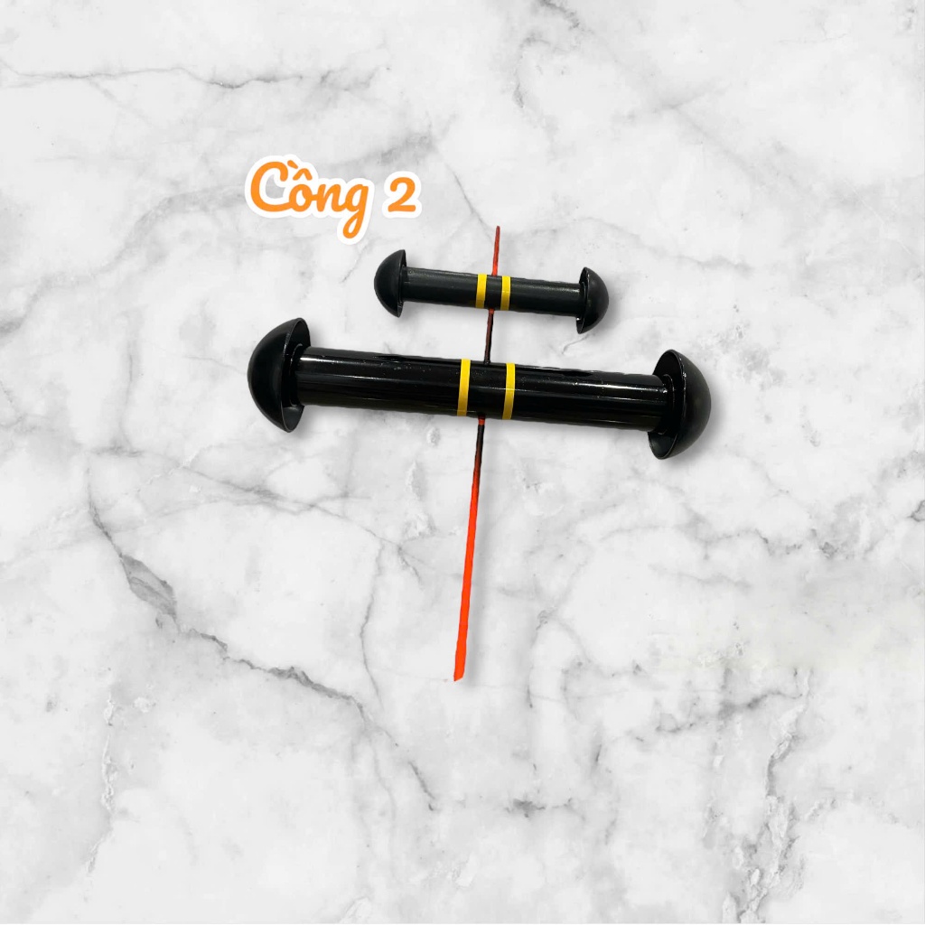 Sáo nhựa cồng đôi d11- d60 siêu nhẹ chống va đập đâm bổ