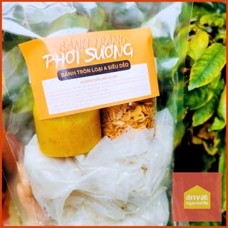 SET BÁNH TRÁNG DẺO MUỐI BÉO HÀNH PHI MUỐI RUỐC - ĂN VẶT NGON LẮC LƯ