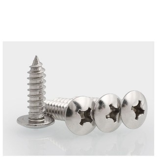 (INOX201)50 cái M4,M5 Vít gỗ đầu dù inox201 M4,M5