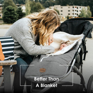 Áo Choàng Bọc Địu Xe Đẩy Carseat Giữ Ấm Cho Bé Mùa Đông - JJ Cole Bunbleme