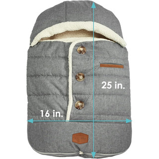 Áo Choàng Bọc Địu Xe Đẩy Carseat Giữ Ấm Cho Bé Mùa Đông - JJ Cole Bunbleme