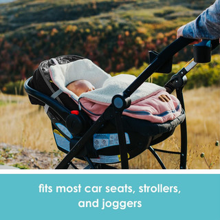 Áo Choàng Bọc Địu Xe Đẩy Carseat Giữ Ấm Cho Bé Mùa Đông - JJ Cole Bunbleme