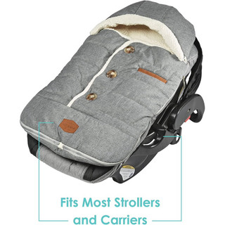 Áo Choàng Bọc Địu Xe Đẩy Carseat Giữ Ấm Cho Bé Mùa Đông - JJ Cole Bunbleme