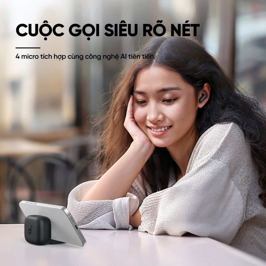 Tai nghe Bluetooth Soundcore R50i NC (P30i) chống ồn ANC, chống nước và bụi IP54, pin 40 giờ - A3959 | BigBuy360 - bigbuy360.vn
