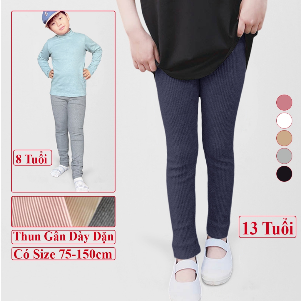 Quần Legging Dài Trẻ Em Xuân Hè Cho Bé Gái Trai KooKoo, Quần Dài Legging Trẻ Em Cho Bé Gái Bé Trai.