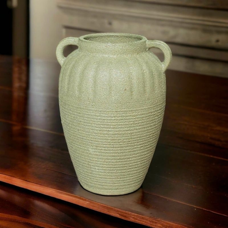 Bình gốm atlentic màu xanh bơ đa dạng mẫu cắm decor, trangg trí nhà, sự kiện, bình gốm Bát Tràng