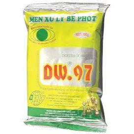 Men xử lý bể phốt siêu hiệu quả DW97 chính hãng bột xử lý tắc nghẽn bồn cầu, bồn rửa mặt, bồn rửa bát
