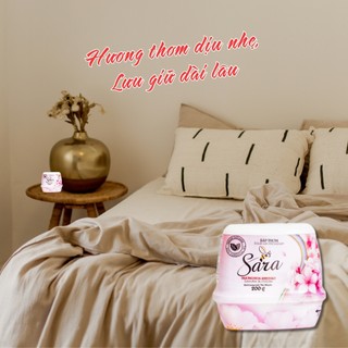 Sáp thơm phòng 2 tầng Sara 200g khử mùi đa năng hương Hoa Anh Đào - SPCa000108