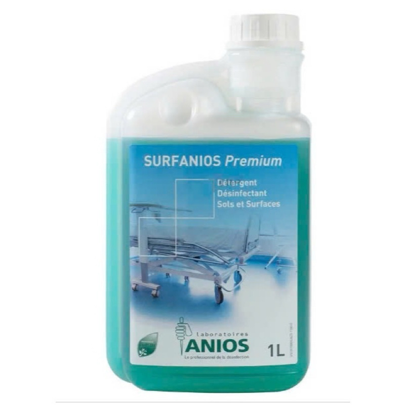 Dung dịch tẩy rửa, khử khuẩn, lau sàn nhà Surfanios Premium - Chai 1 lít