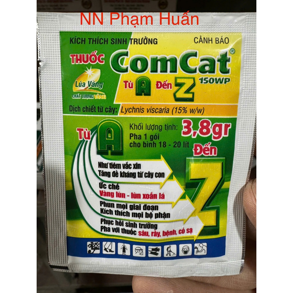 Phân Bón Lá Comcat 150WP (gói 3,8g) - Kích Thích Sinh Trưởng, tăng đề ...
