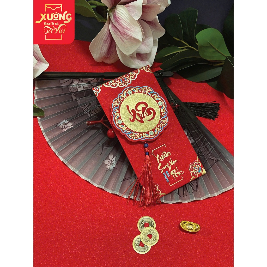 Lì Xì Đỏ Lì Xì Năm Mới Siêu Xuân Phát Tài Phúc Lộc Thọ Bao Lì Xì Tết Mừng Năm Mới Lì Xì Đỏ - Đồ Chơi Cho Bé PUKAPI