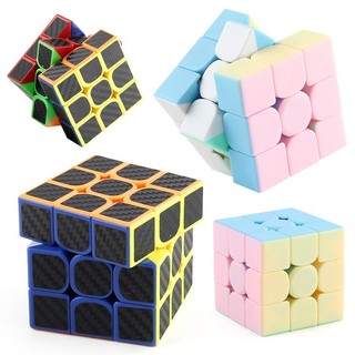 Rubik 3x3 Đồ Chơi Trí Tuệ, Khối Rubik Không Dán Rubik Xoay Mịn Nhanh Trò Chơi Giáo Dục Đồ Chơi Thông Minh 89081